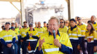 Andrew Forrest is the head of the happy Fortescue family.