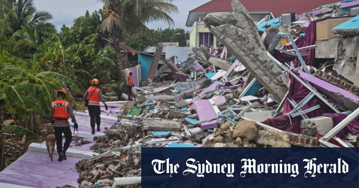 Dozens of people contract COVID-19 in the Sulawesi earthquake group