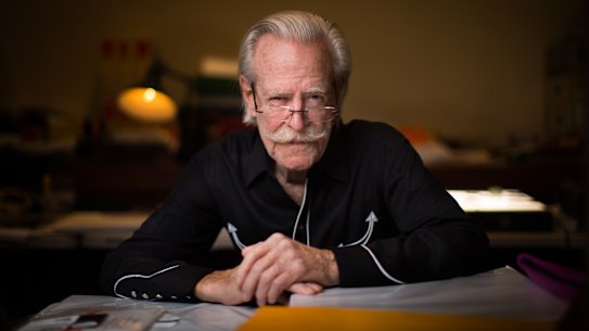Chip Monck, who ran the lights on stage at Woodstock, was also the festival's MC.
