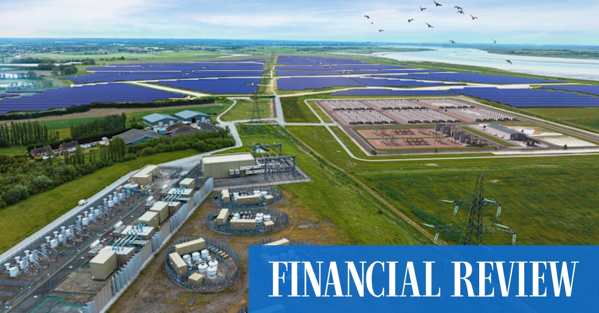 Quinbrook UK solar push: New co-owner of Sun Cable details plan for renewable energy near London - Vimarsana News