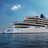 An artist’s impression of the luxury vessel Aman at Sea.