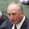 Barnaby Joyce rejects renewables job forecasts as Nationals decide net zero target
