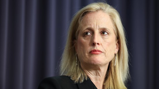 Finance Minister Katy Gallagher.