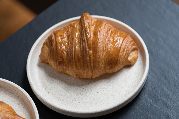 The butter croissant at Lune. 
