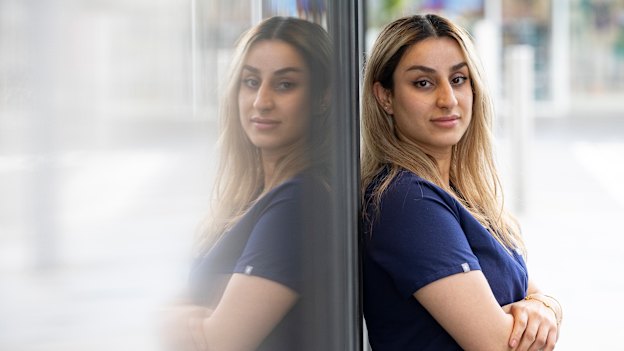 Narges, an Iranian refugee, has been waiting years for an outcome on her asylum case.