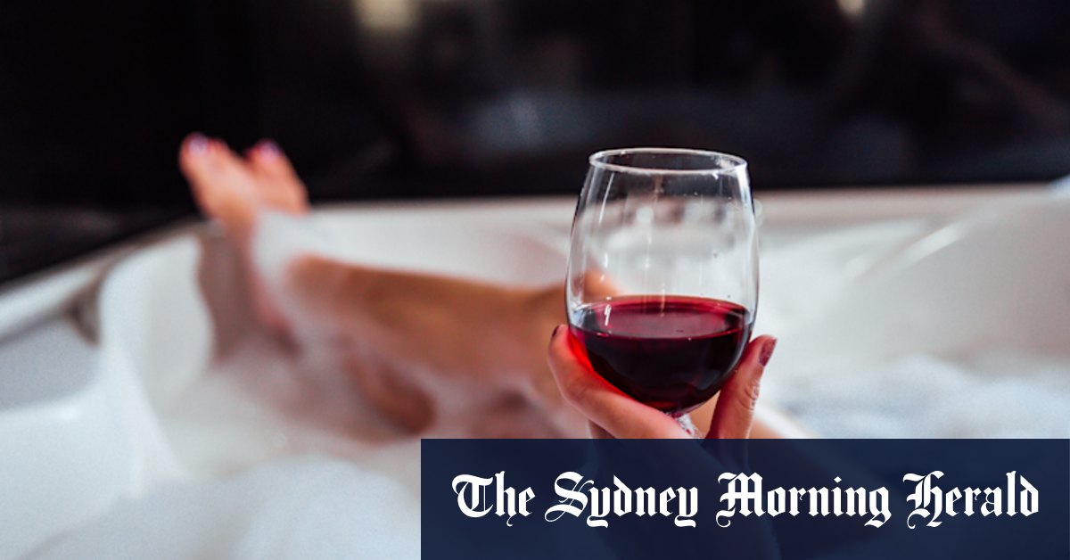 Fancy a hot bath and a glass of wine tonight? Don’t overdo it.