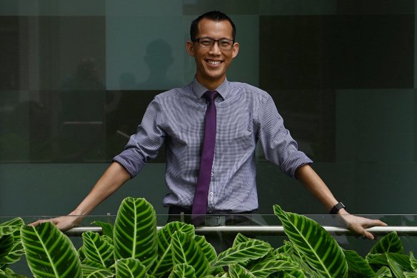 Maths teacher Eddie Woo had originally planned to teach history and English.