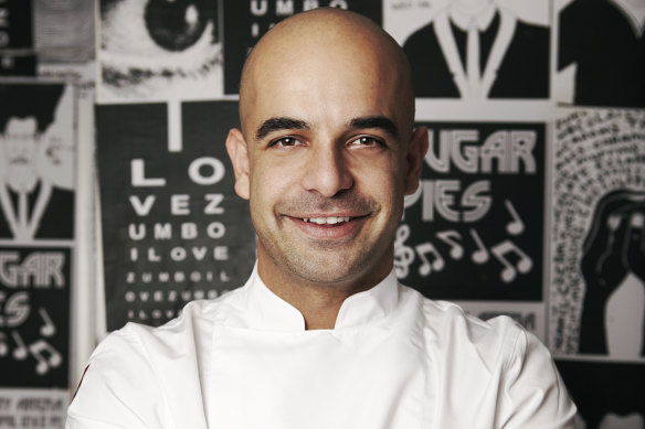 What dessert chef Adriano Zumbo puts on his plate each day