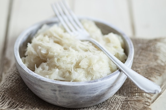 Sauerkraut is good for your gut.