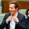 Greens member for Griffith Max Chandler-Mather was criticised for not wearing a tie in question time.