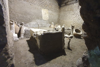 Archaeologists discovered a room that served as both a dormitory and storage area, which officials said offered “a very rare insight” into the daily life of slaves.