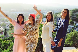 Armed with an album: Warpaint.