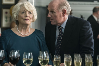 Gail (Alison Steadman) and Henry (Peter Davidson) in <i>Life</i> on ABC.