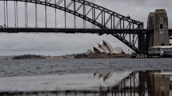 The low-pressure system set to lash Sydney will bring strong wind gusts up to 90 km/h.