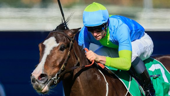 Sheraco Stakes winner Shades Of Rose, under James McDonald here, will run in the Bon Ho slot in The Everest.