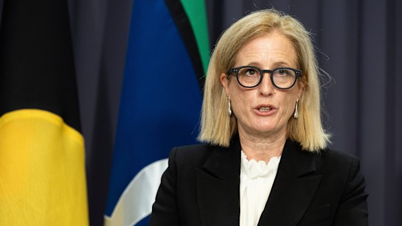 As both Minister for Women and as Minister for Finance, two portfolios which have never been combined because they are in conflict, Katy Gallagher is on a hiding to nothing.