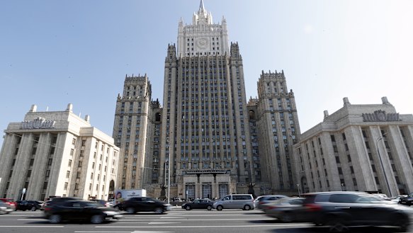 A spokeswoman for the Russian Foreign Ministry, above, Maria Zakharova has said the US and UK are the principal beneficiaries of the Salisbury incident.
