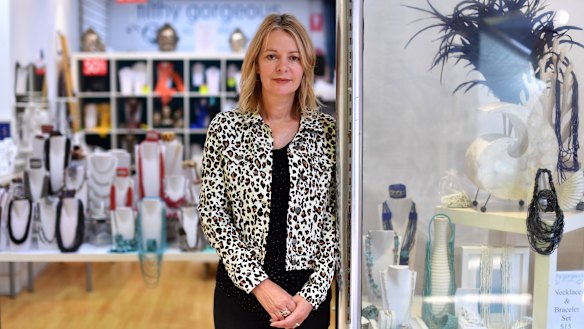 Parramatta small business co-owner Jenny Grenenger.