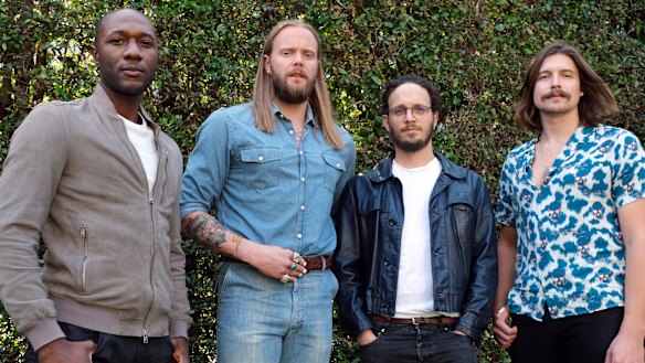 From left, Aloe Blacc, Vincent Pontare and Salem Al Fakir (aka Vargas & Lagola) and Joe Janiak all contributed to TIM. 