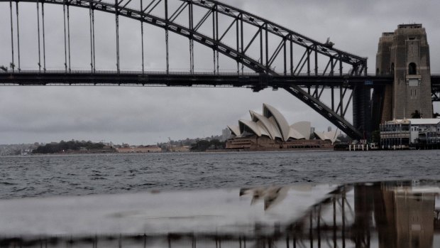 The low-pressure system set to lash Sydney will bring strong wind gusts up to 90 km/h.