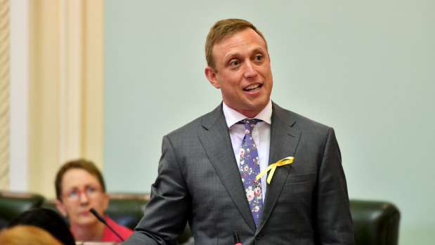 Health Minister Steven Miles in parliament in October.