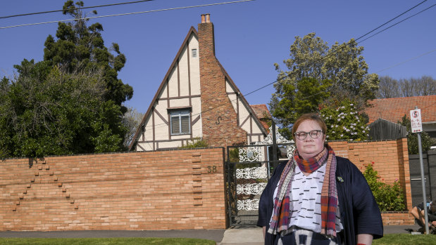 Felicity Watson, from the National Trust, campaigned to save the Esme Johnston house.