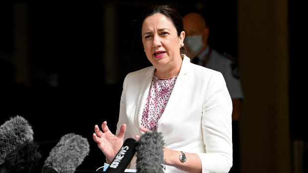 Premier Annastacia Palaszczuk said she had asked federal health planners to expand the COVID-19 vaccination network.