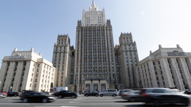 A spokeswoman for the Russian Foreign Ministry, above, Maria Zakharova has said the US and UK are the principal beneficiaries of the Salisbury incident.