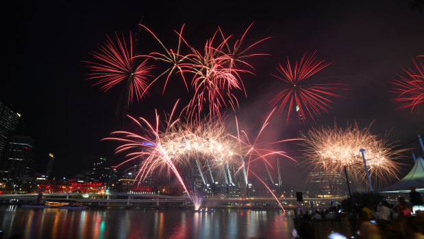 Brisbane's New Year's Eve celebrations have changed over the years.