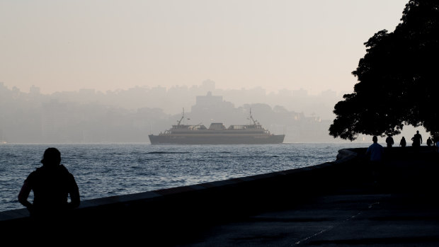 Air quality in parts of Sydney was more than two times the hazardous level.