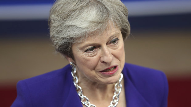 British Prime Minister Theresa May is facing down Brexiteer fury.