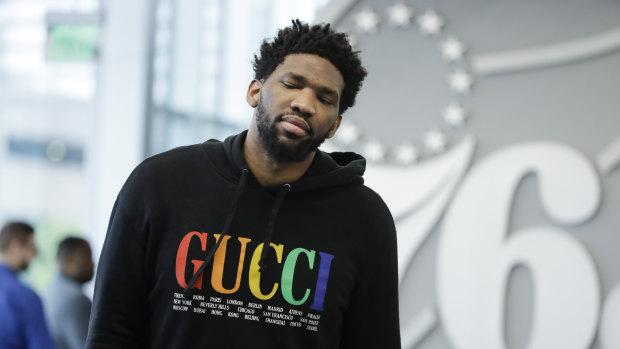 Joel Embiid is one of many 76ers who have publicly backed their coach.