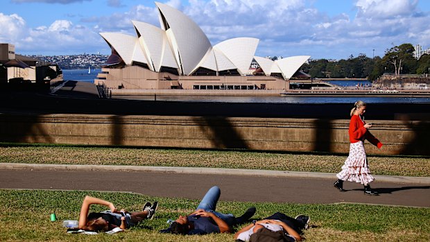 Sydneysiders are fond of their outdoor space. 