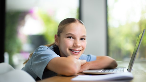 Violet, who is year 5, has tutoring for the NAPLAN test, but it is a part of her overall tutoring program.