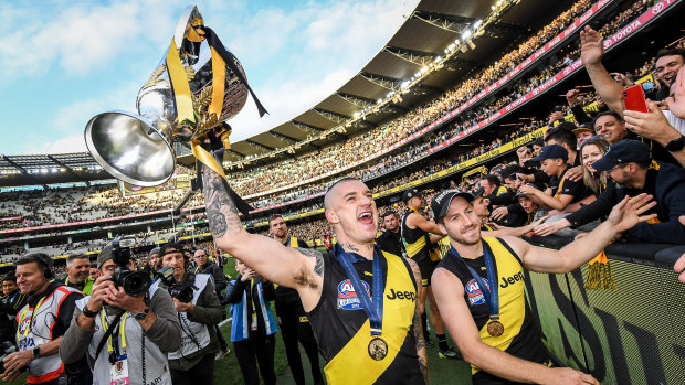 The 2019 grand final was at the MCG. 