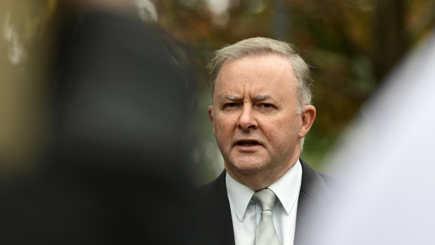 Anthony Albanese says the government is "obsessed with its anti-union position".