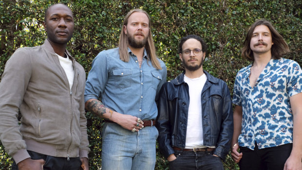 From left, Aloe Blacc, Vincent Pontare and Salem Al Fakir (aka Vargas & Lagola) and Joe Janiak all contributed to TIM. 