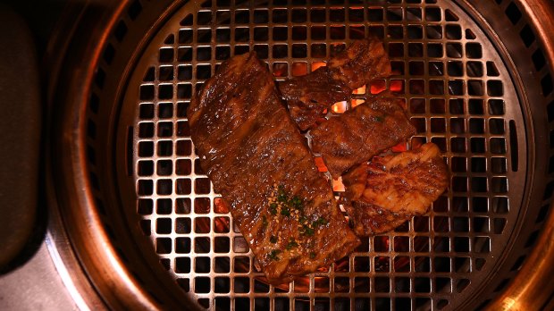 This cosy Japanese-Korean cook-your-own grill house channels campfire vibes in the city