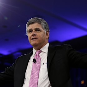 Fox News presenter Sean Hannity has been defending Donald Trump.