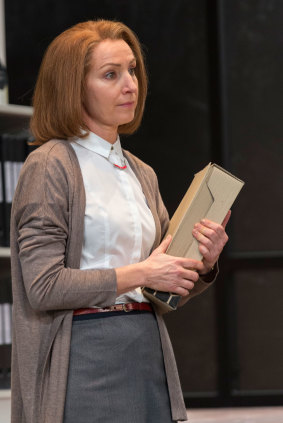 Lisa McCune  in the title role of MTC's 'Gloria'.