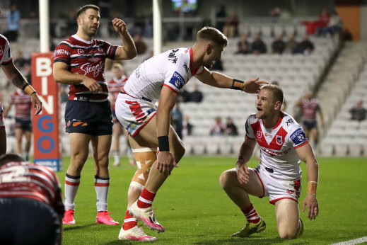 Matt Dufty and Zac Lomax have added plenty of spark to the Red V attack.