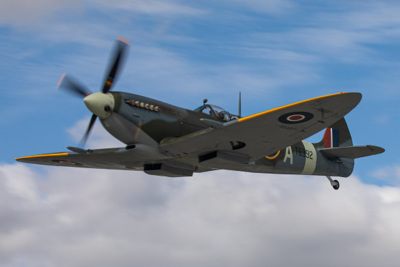 A World War II Spitfire.