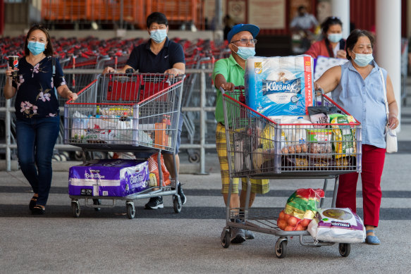 Shoppers in Victoria did the heavy lifting to get the Australian economy back to its pre-pandemic size.