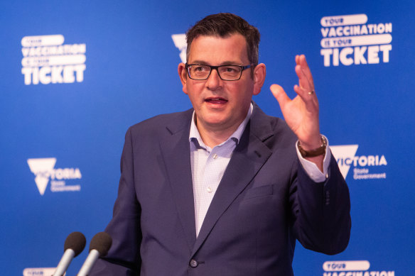 Victorian Premier Dan Andrews.