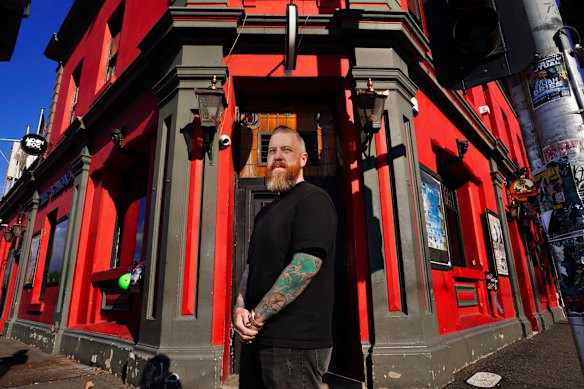 Former operator of the Gasometer Hotel, James Martelletti, was worried the venue would no longer host live music when his lease ended in April. 