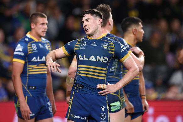 Moses and the Eels have beaten the defending premiers twice this season.