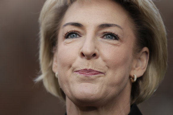 Minister for Employment, Skills, Small and Family Business Michaelia Cash.
