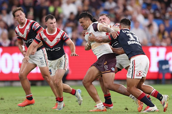 Xavier Willison has performed strongly for the Broncos off the bench this year.
