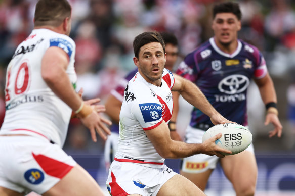 Star man: But Ben Hunt is baulking at a new Dragons deal.