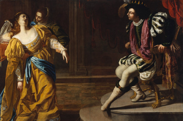 Esther before Ahasuerus by Artemisia Gentileschi. 